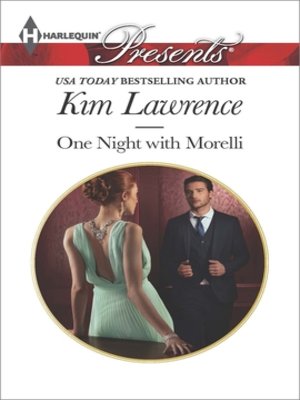 cover image of One Night with Morelli